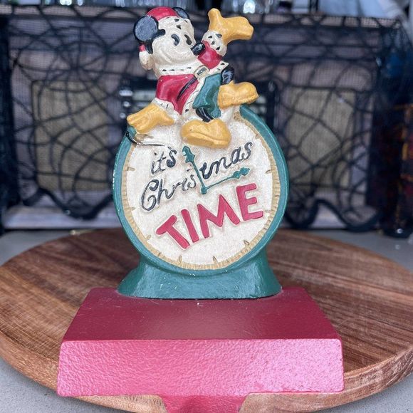 Disney Holiday Mickey Mousecast Iron Stocking Holder Poshmark
